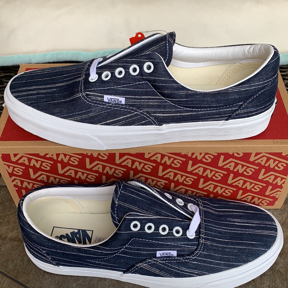 VANS ERA SUITING Dress Blues/Stripes WMNS - Picture 5 of 15